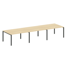 Metal System Перег. стол (3 столешницы) на П-оразном м/к БП.ПРГ-3.3 4200*1235*750